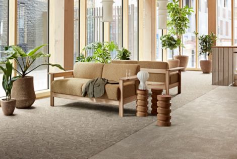Unwound: Past Forward Collection Carpet Tile by Interface
