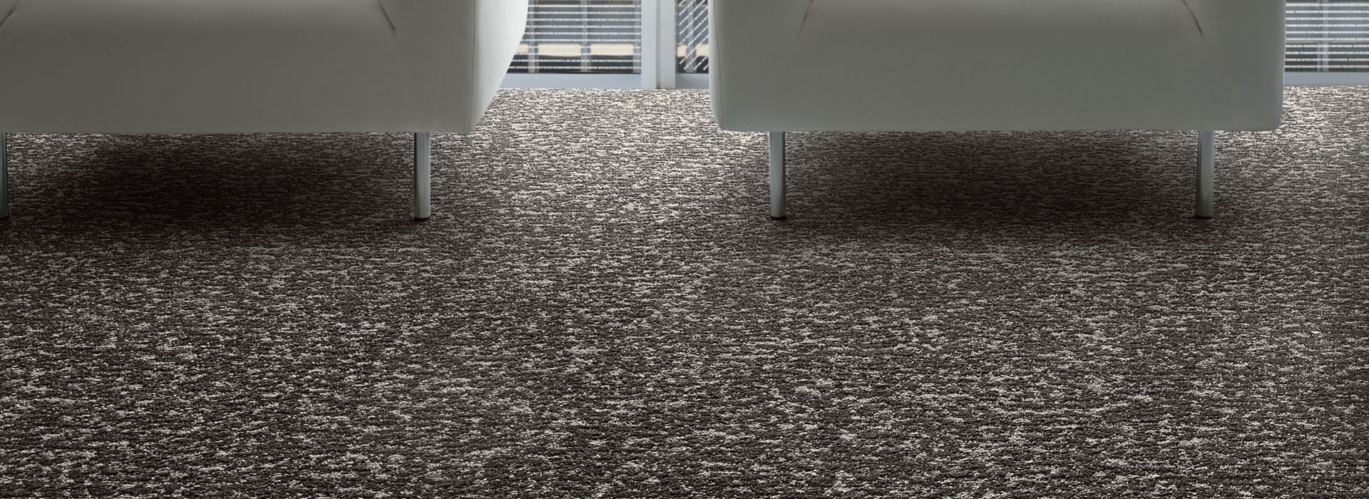 Interface Vessel square carpet tile with chairs in front of window