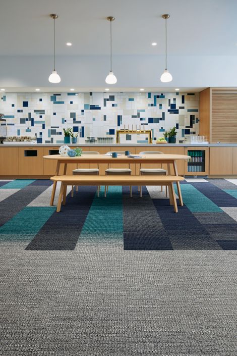 WG100: Woven Gradience Collection Carpet Tile by Interface