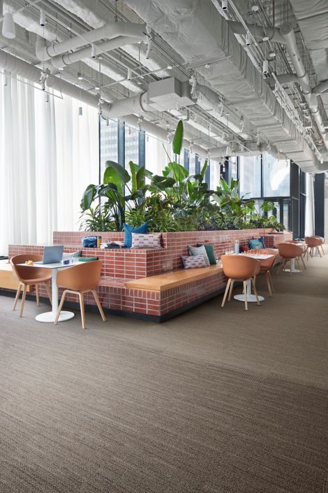 image Interface WG100 and WG200 carpet tile in workplace common area numéro 8