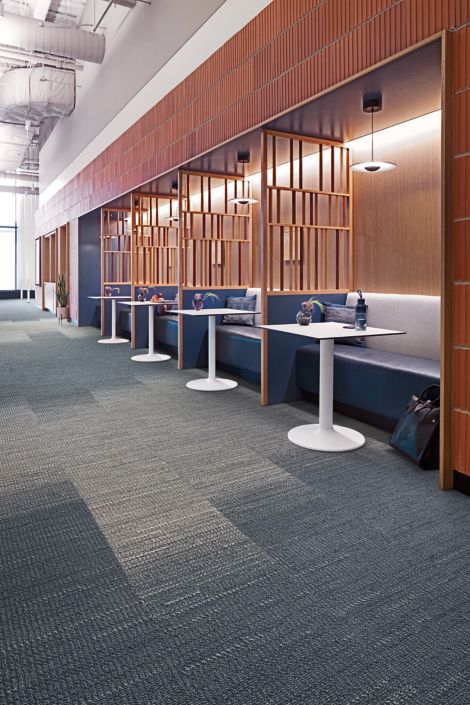 Interface WG100 and WG200 carpet tile in public space image number 6