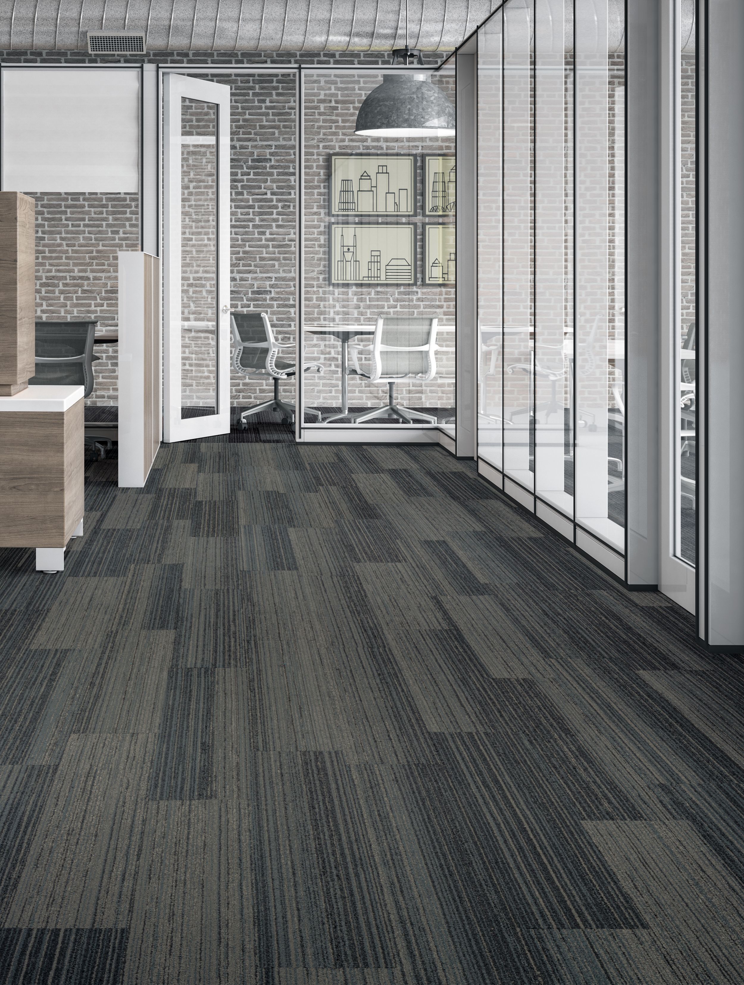 Interface Walk the Plank carpet tile in office common area  numéro d’image 1