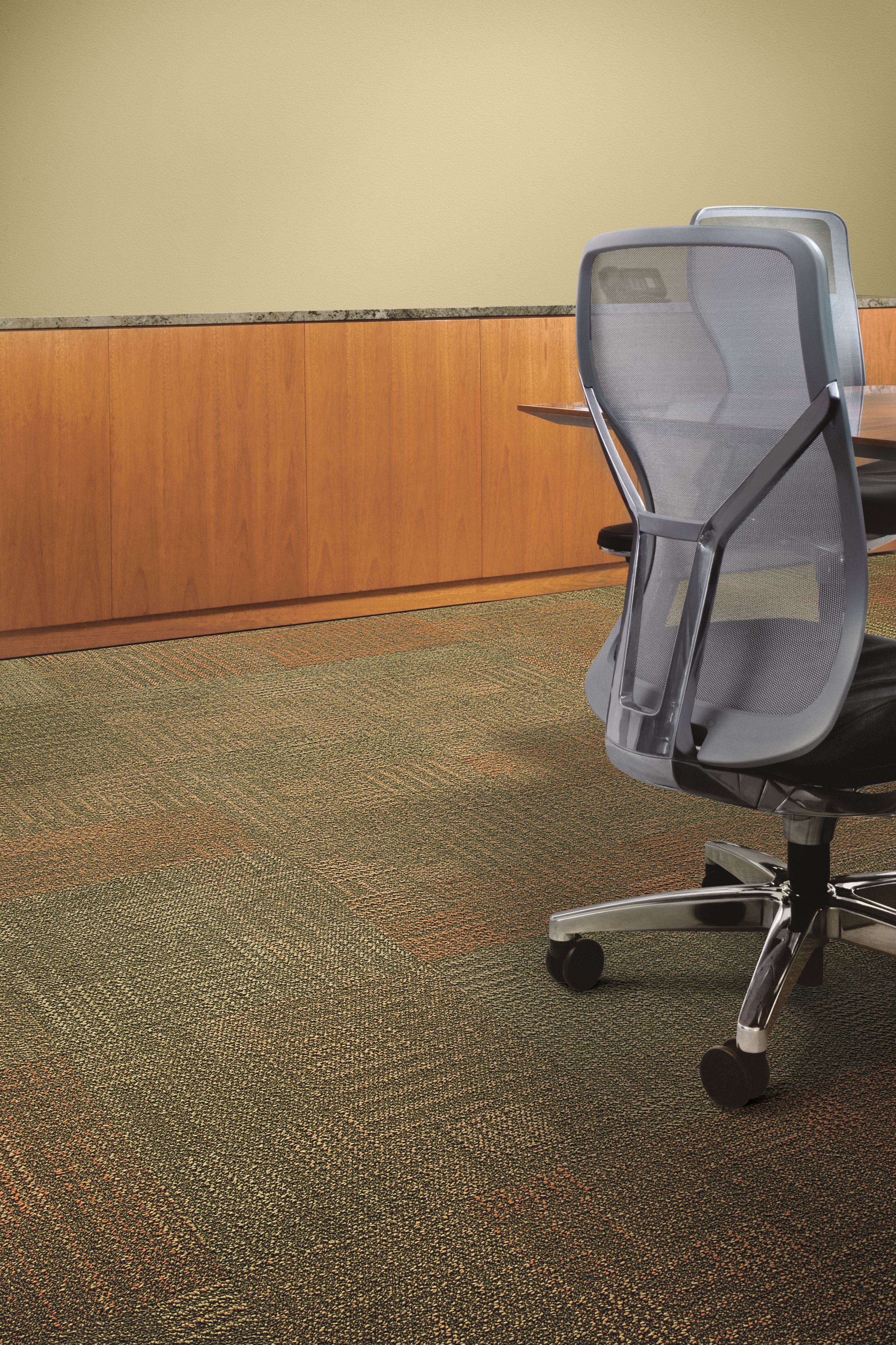 Interface Work carpet tile in meeting room with office chair image number 3