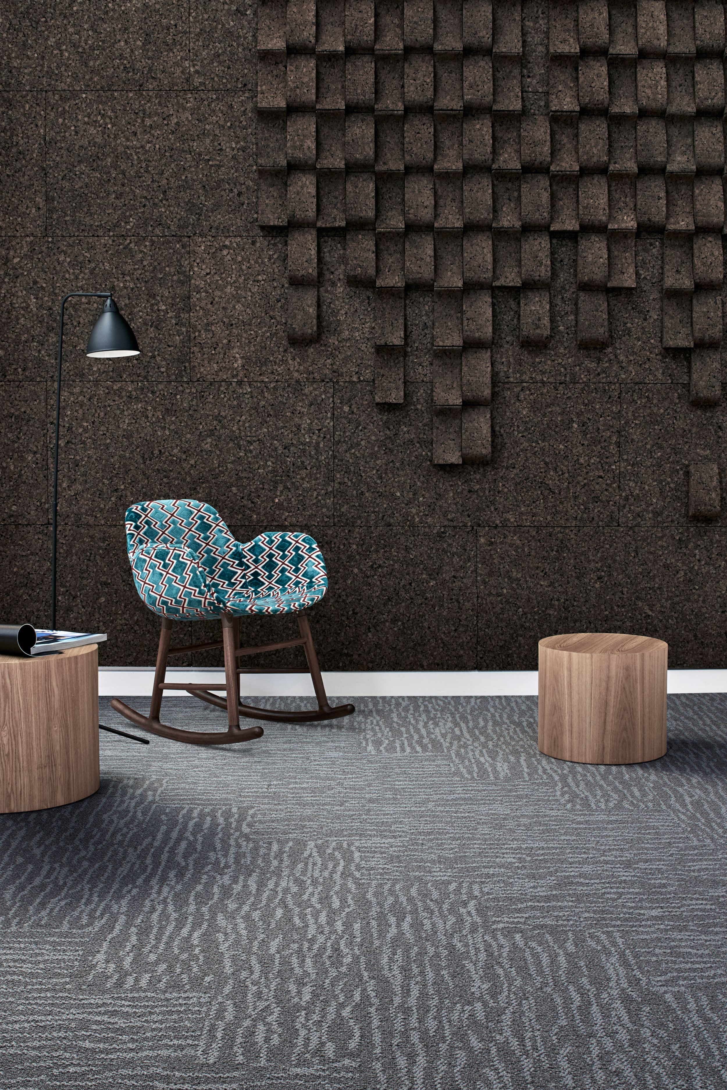 Works+ Fluid: Works+ Series Collection Carpet Tile by Interface