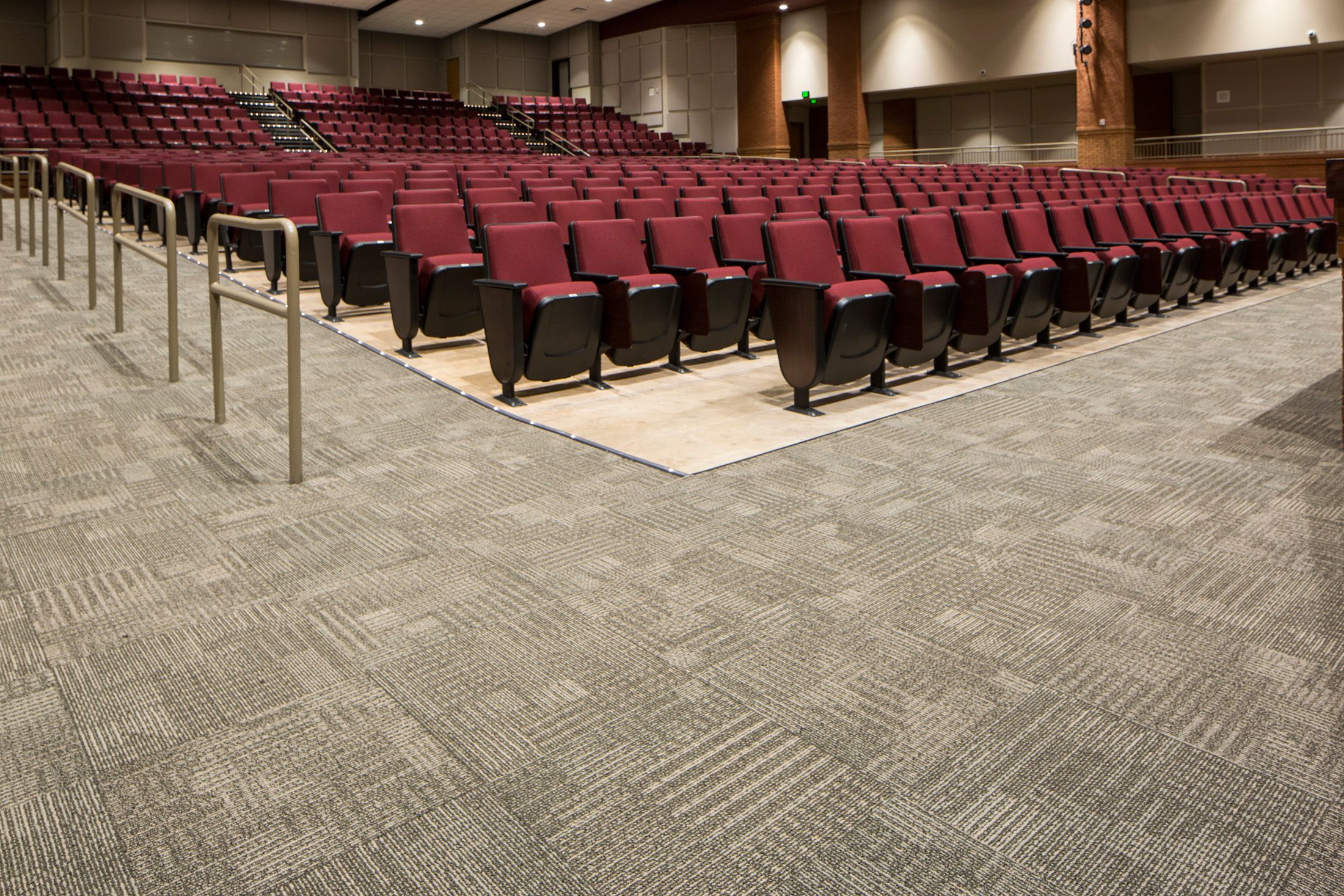Interface CT101 carpet tile in auditorium image number 4