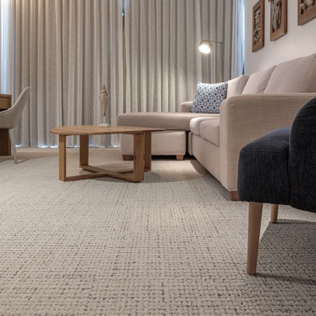 Interface RMS 607 carpet tile in hotel guest room