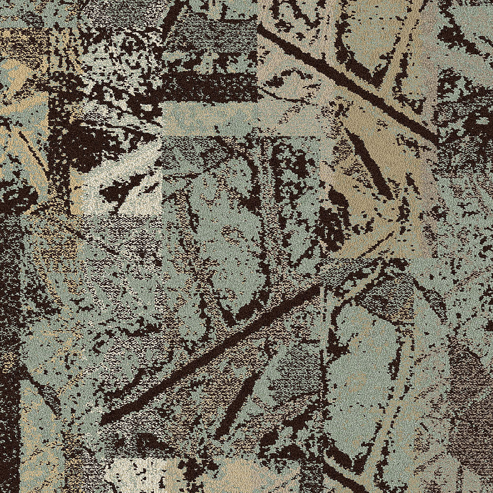A Cut Above Carpet Tile In Cerulean image number 3