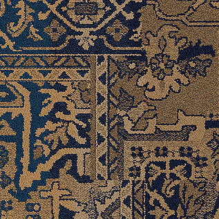 Antiquities carpet tile in Amber