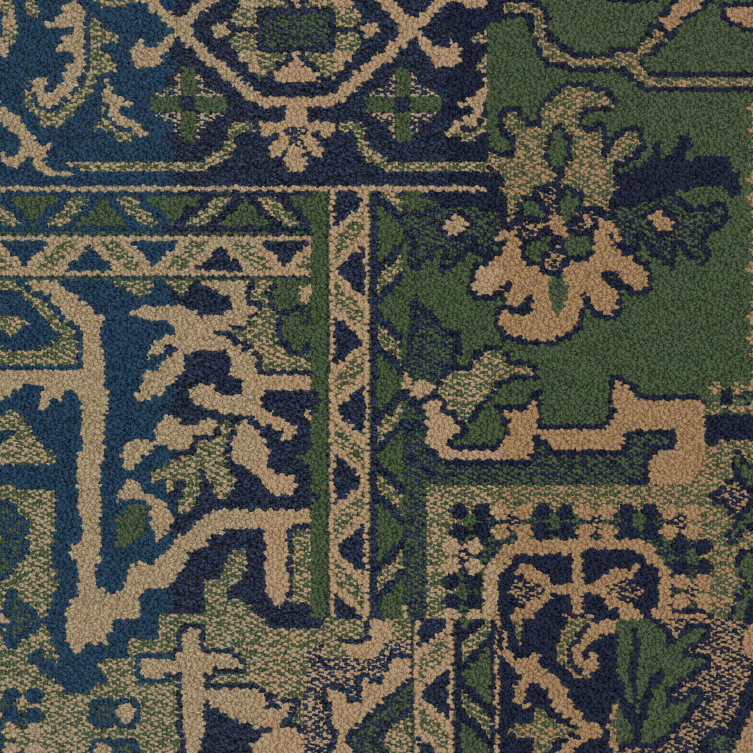 Antiquities carpet tile in Jade Bildnummer 6