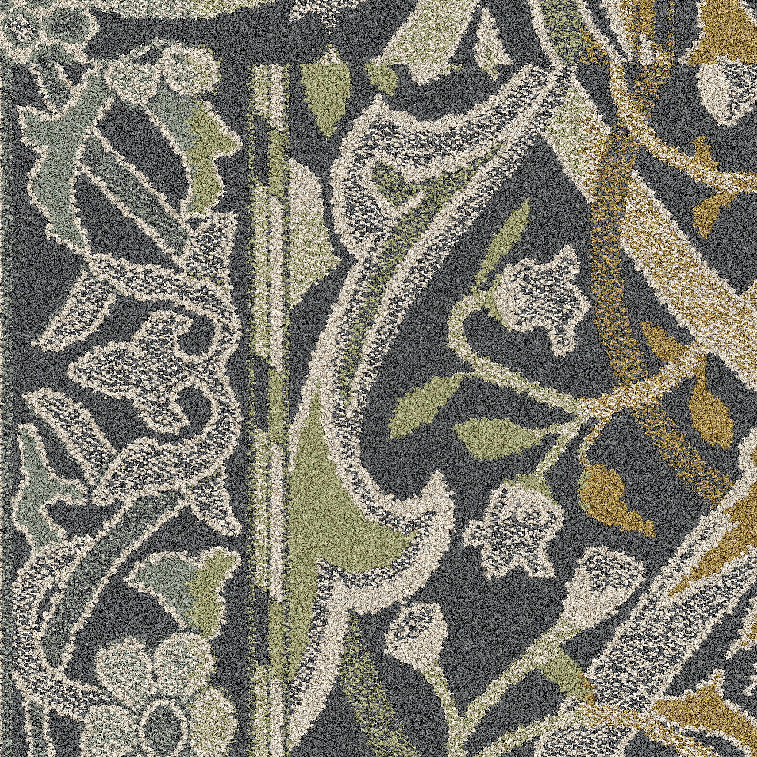 Arley carpet tile in Lichen image number 5
