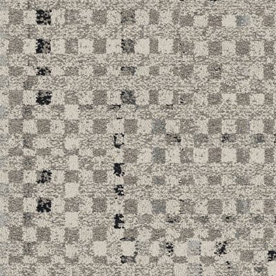 Check it Out carpet tile in Stone
