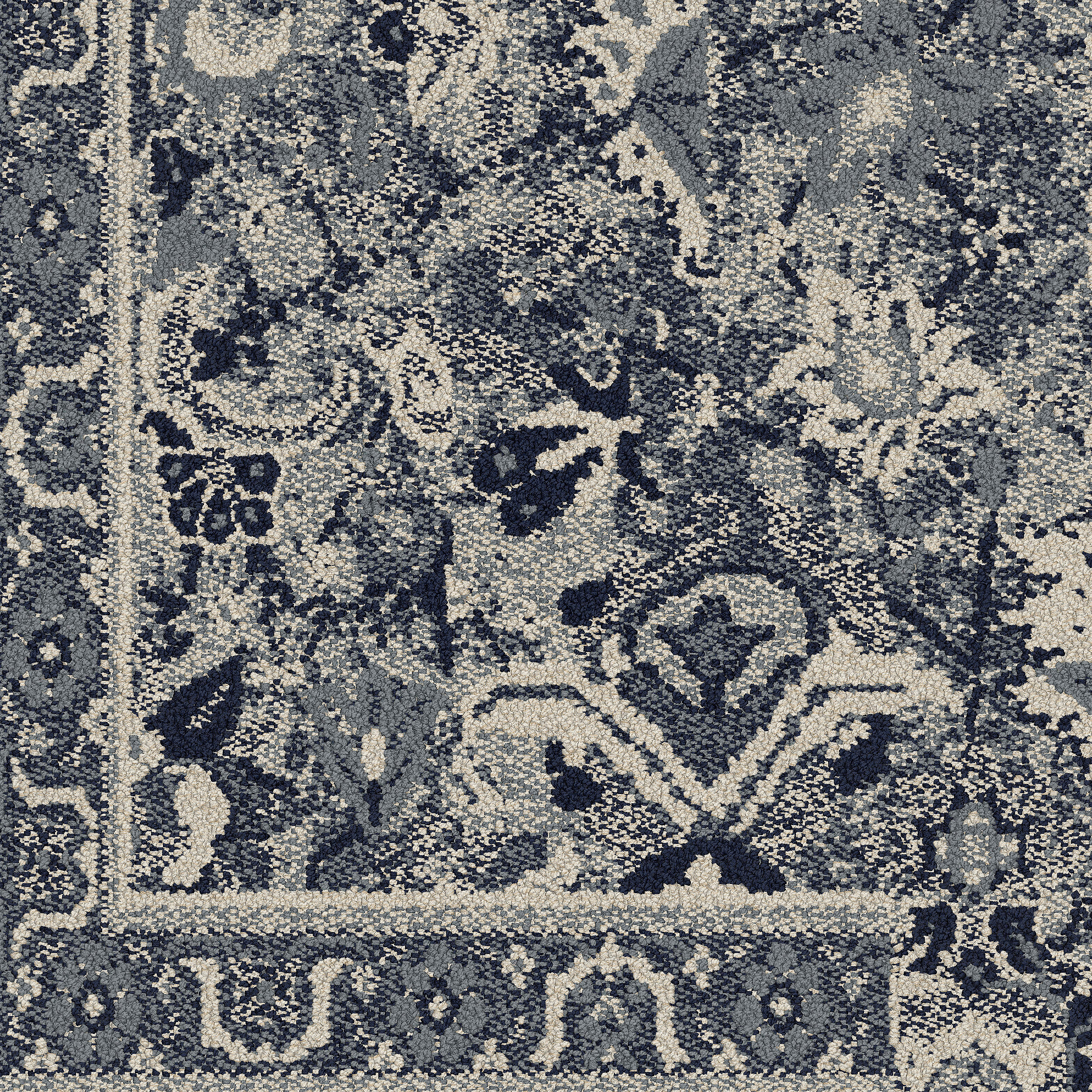 Cheshire Street carpet tile in Cobalt image number 5