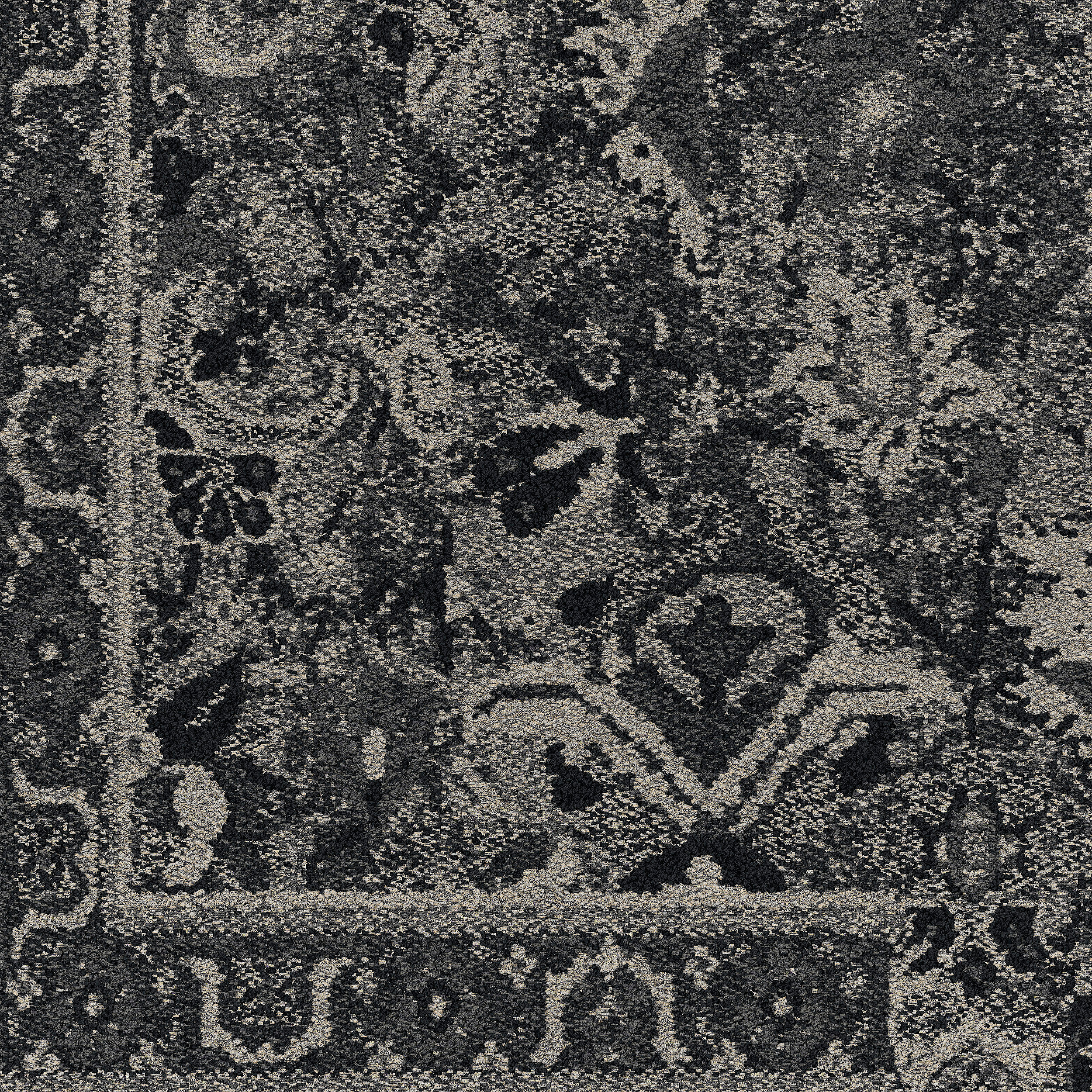 Cheshire Street carpet tile in Midnight image number 5