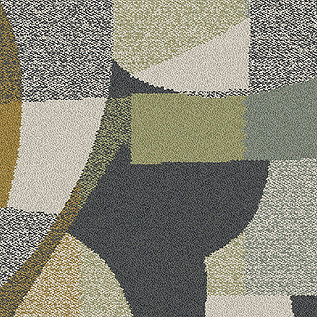 Circa Then carpet tile in Fern image number 4