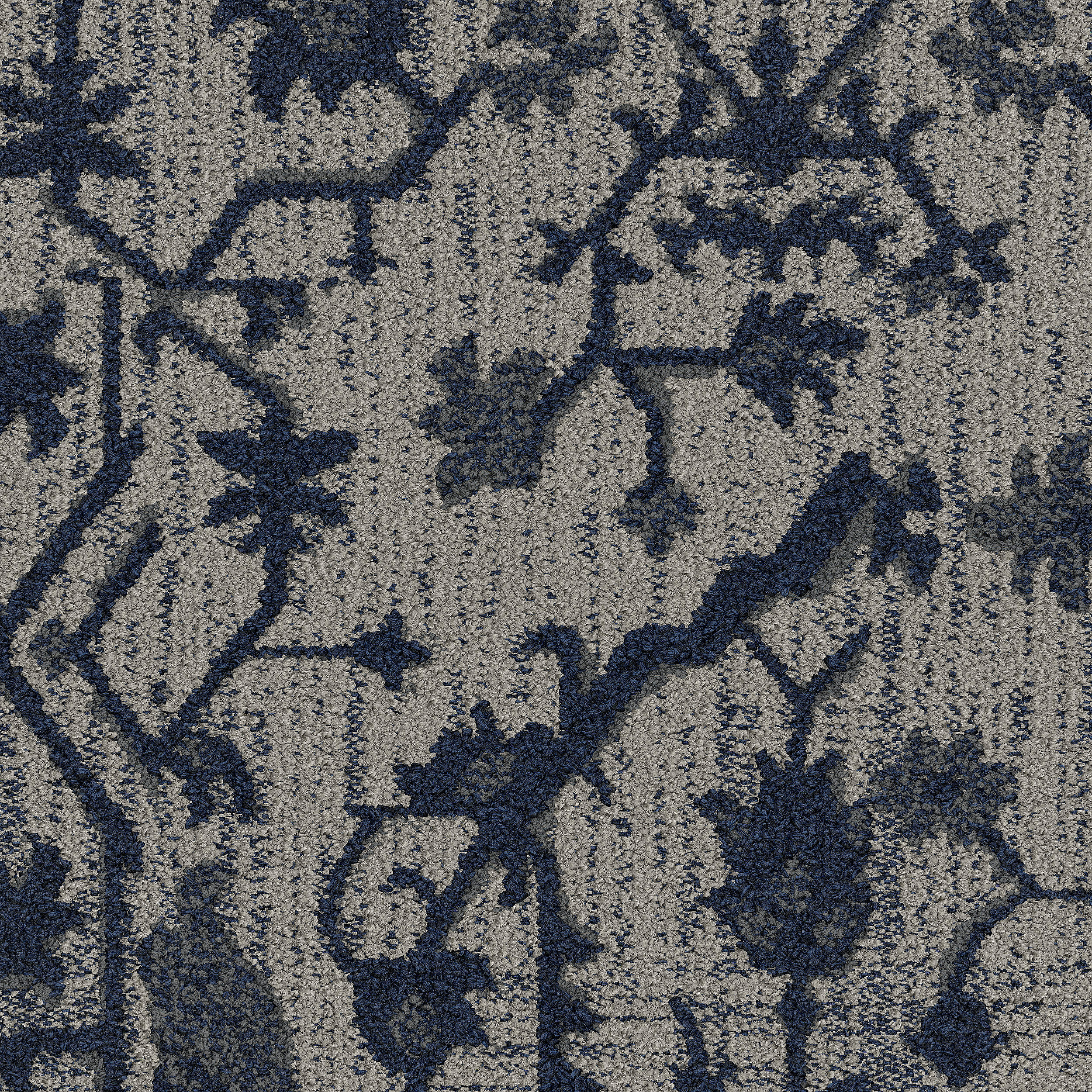 Decades carpet tile in Denim image number 4