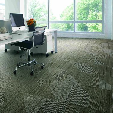 Interface Detours Ahead carpet tile in private office area image number 1