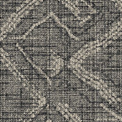 Dual Effect Carpet Tile in Onyx