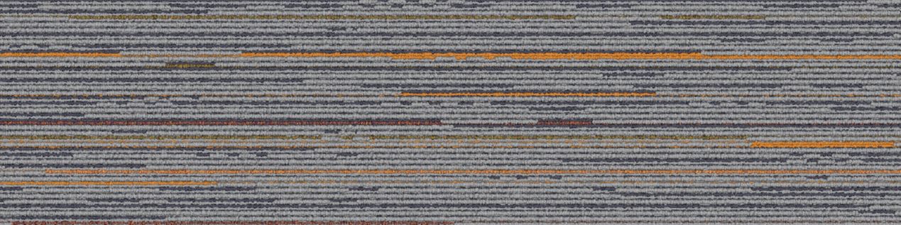 Flow Stripes Carpet Tile In Ice