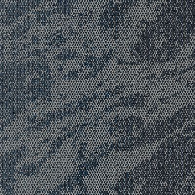 Hard Truth Carpet Tile in Indigo