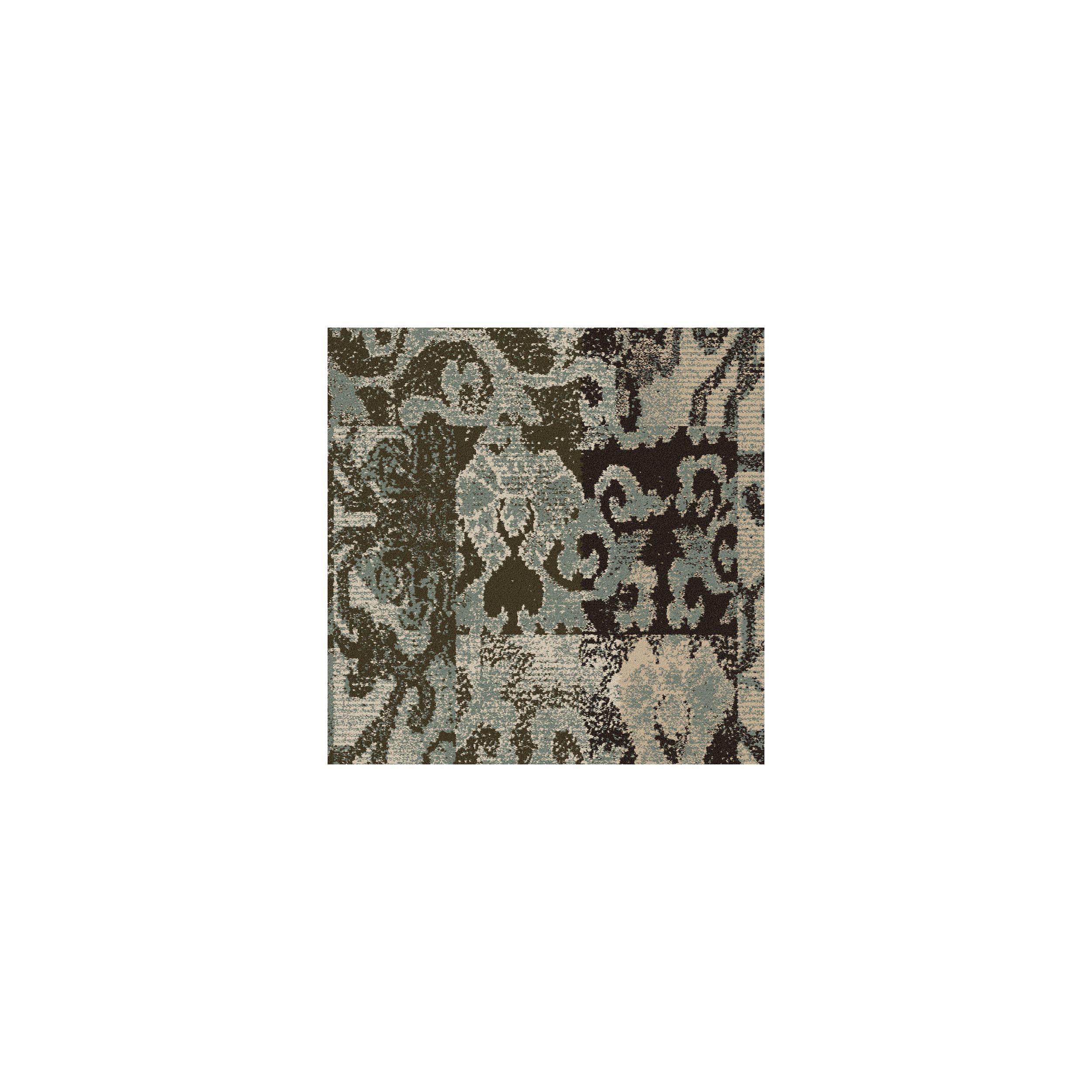 Hip History Carpet Tile In Cerulean image number 3