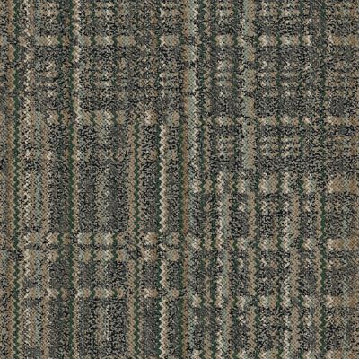 Knit Intent Carpet Tile in Camel/Pine