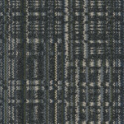 Knit Intent Carpet Tile in Dusk/Olive