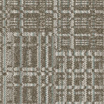 Knit Intent Carpet Tile in Putty/Blue Sage