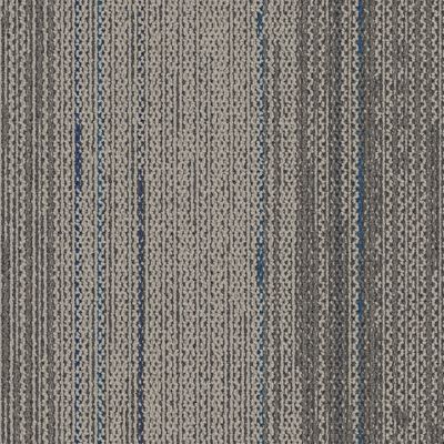 Line Leader Carpet Tile in Ocean