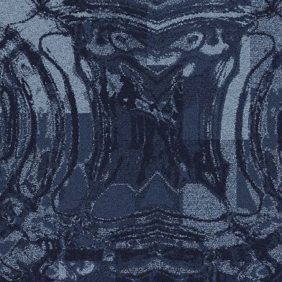 Head Over Heels M1047 Carpet Tile in Cobalt image number 1