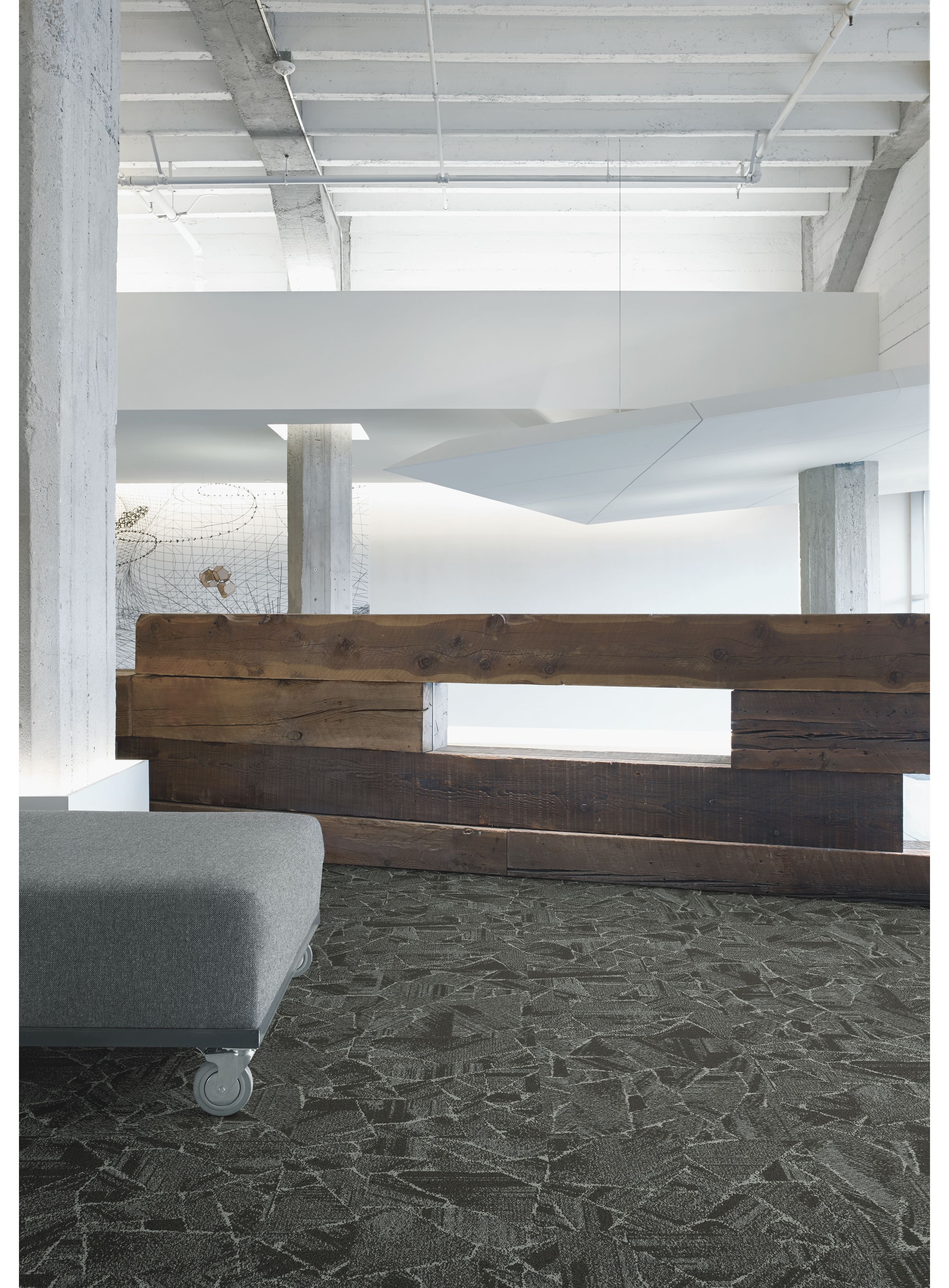 Mile Rock: Granite Mountain Collection Carpet Tile by Interface