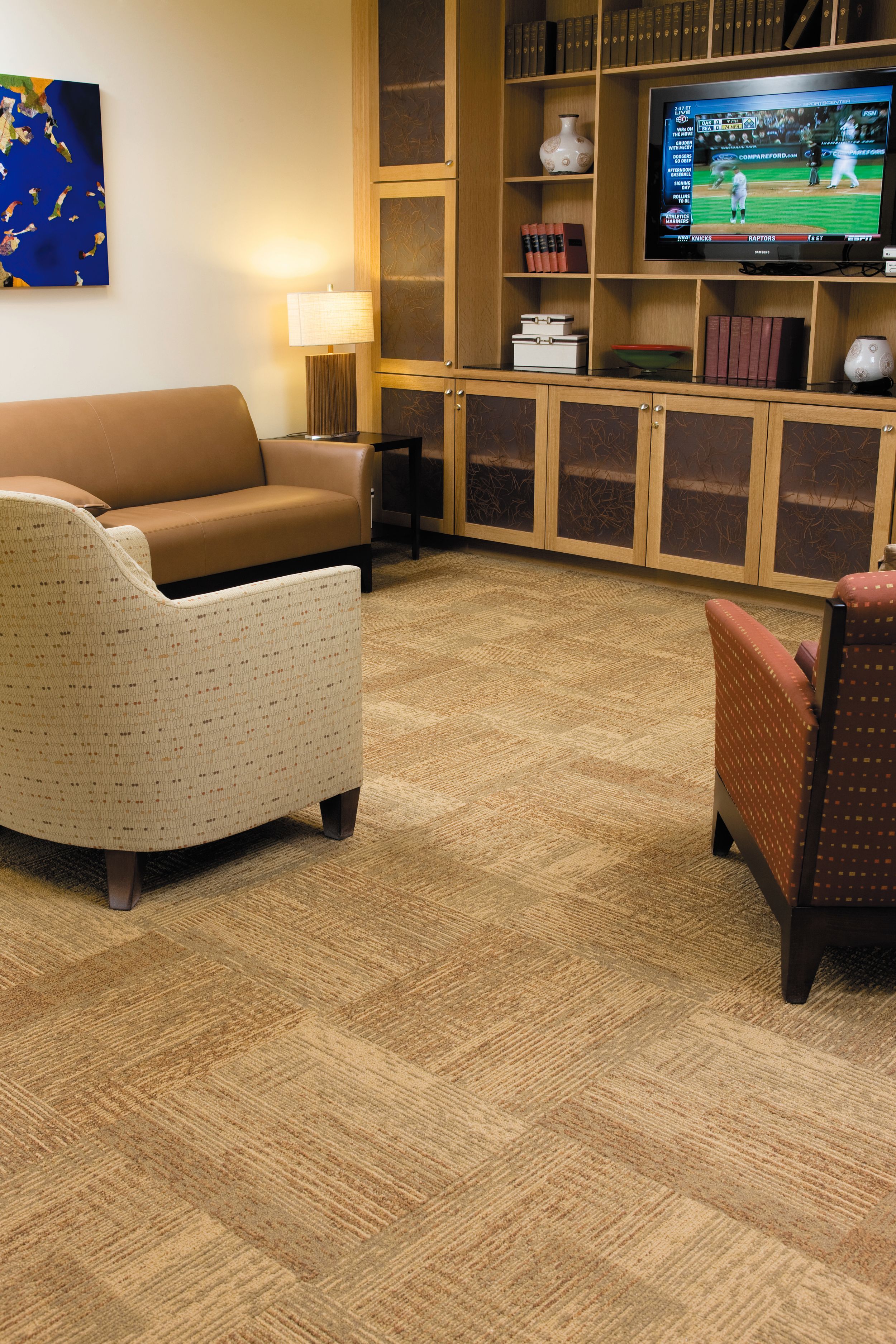 Plain Weave: Commercial Carpet Tile by Interface