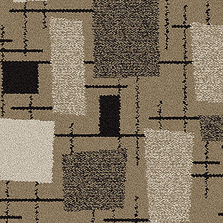 Newstalgia carpet tile in Wheat