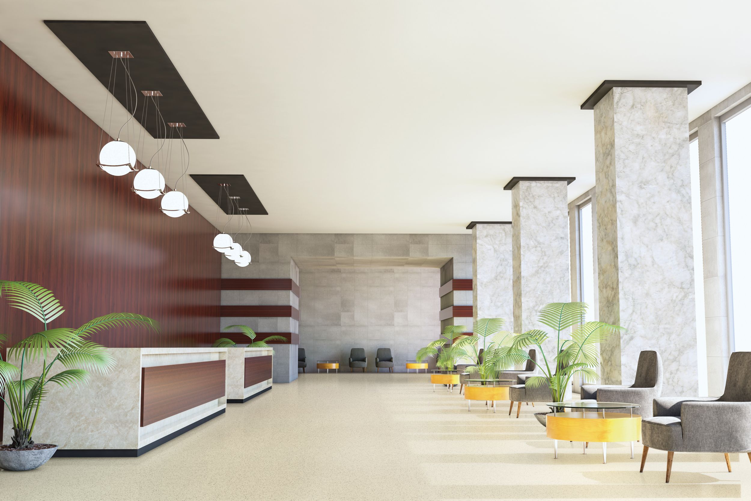 norament 926 pado in lobby reception area imagen número 7