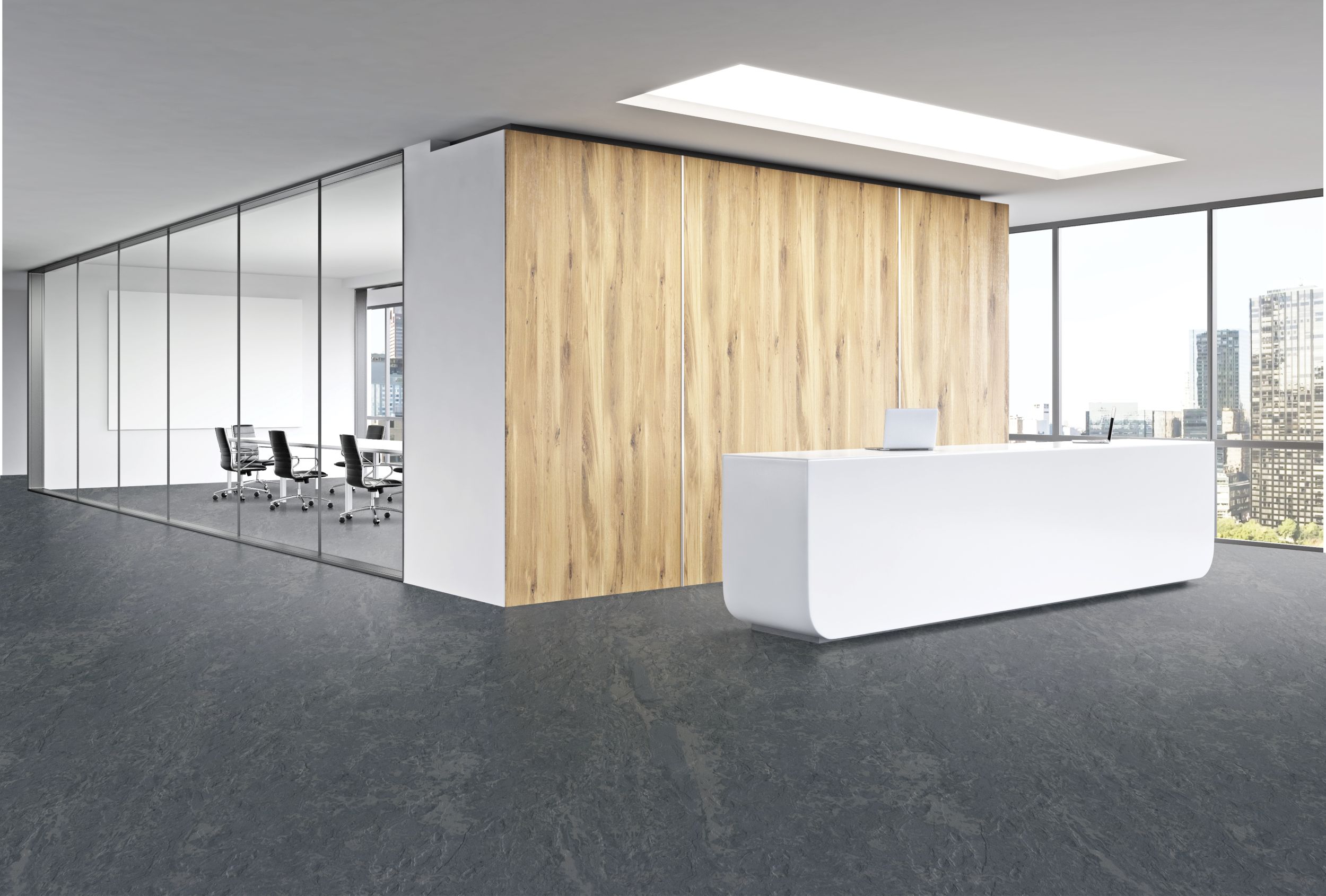 norament 926 arago in reception area and meeting room of office space imagen número 5