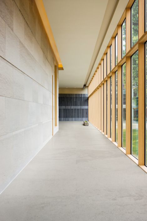 norament 926 castello rubber flooring in corridor imagen número 5