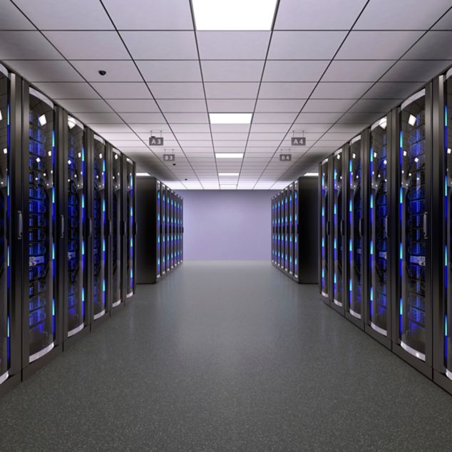 norament pado ed rubber flooring in server room