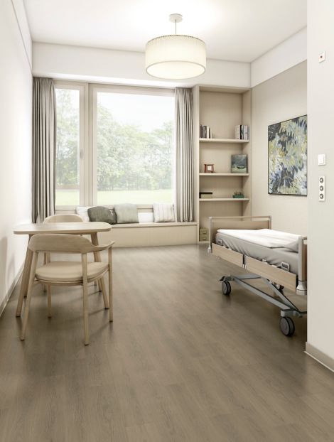 noravant timber rubber flooring in patient room num&eacute;ro d&rsquo;image 7