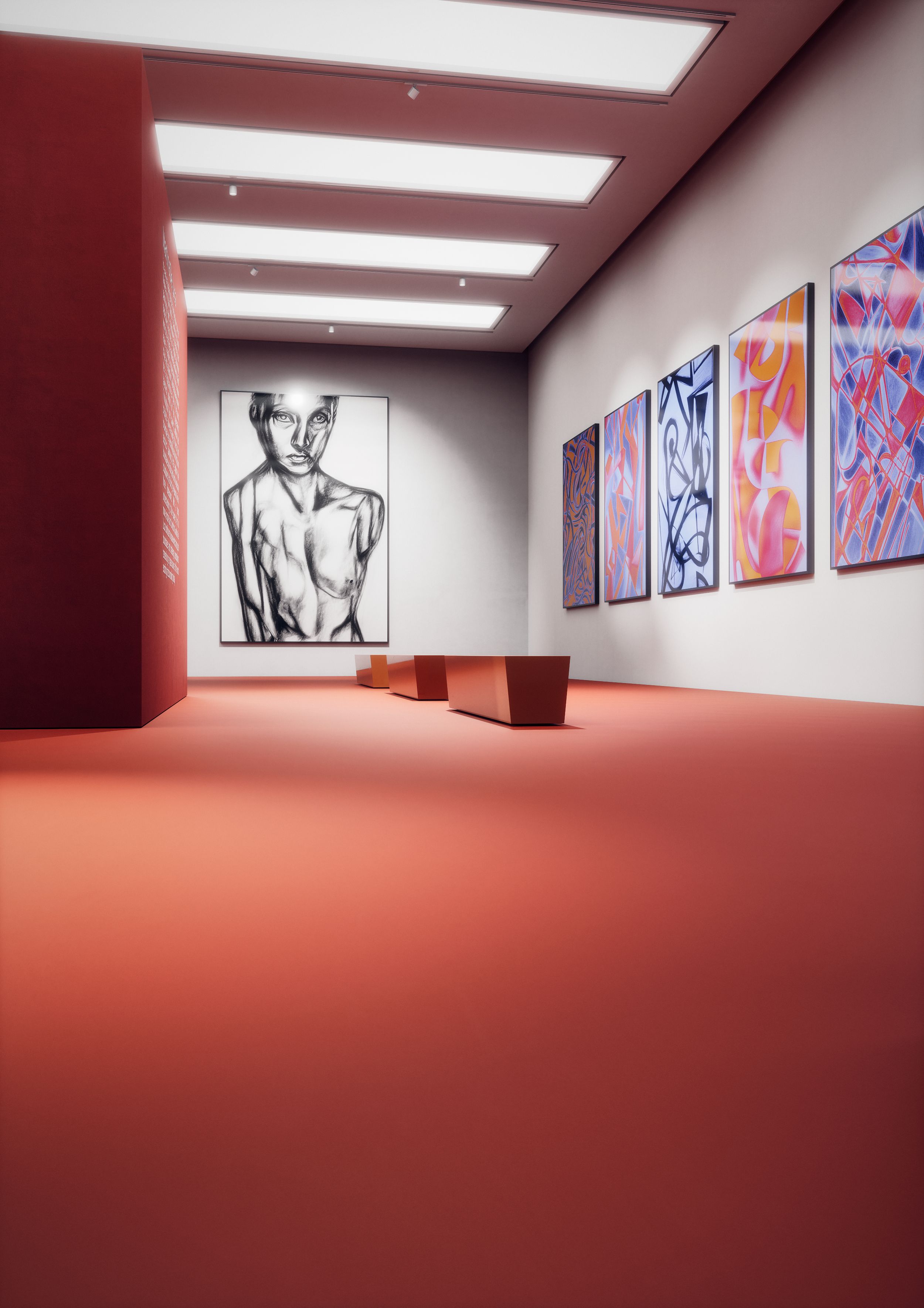 image noraplan uni rubber flooring in museum numéro 5