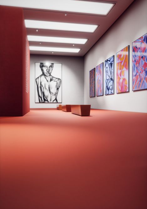 image noraplan uni rubber flooring in museum numéro 5