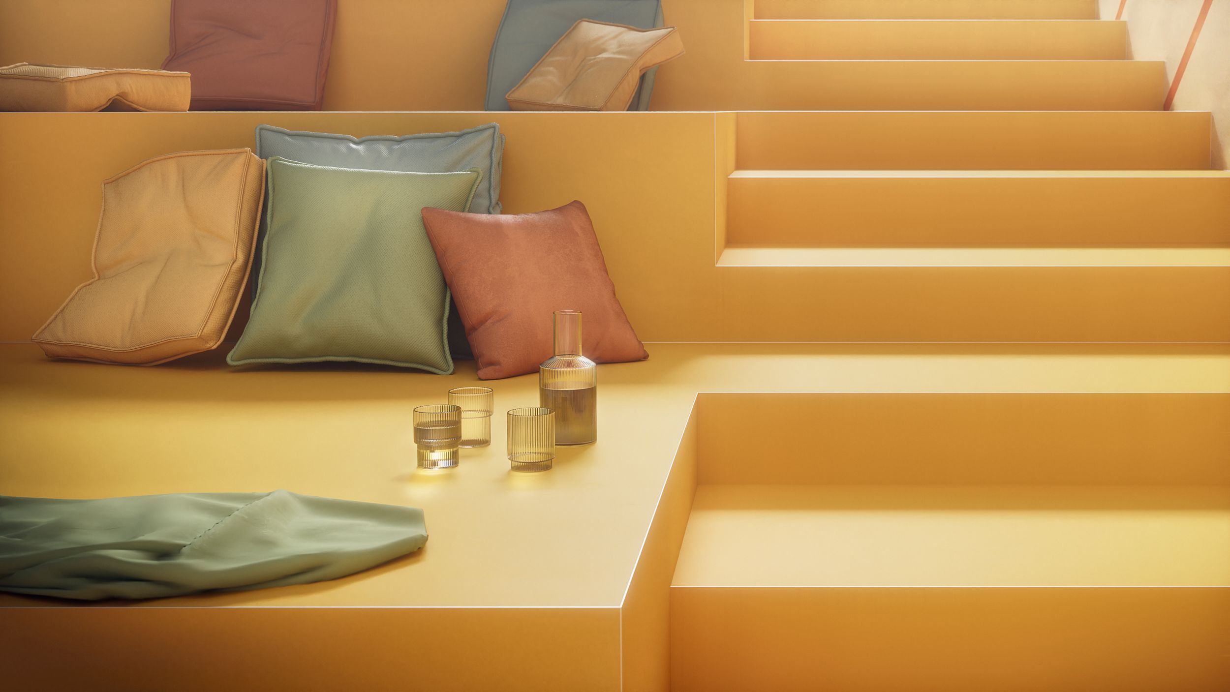 image noraplan uni rubber flooring in stairwell numéro 3