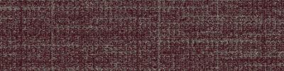Open Ended Carpet Tile in Merlot