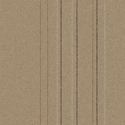 Pin Line Carpet Tile In Straw image number 1