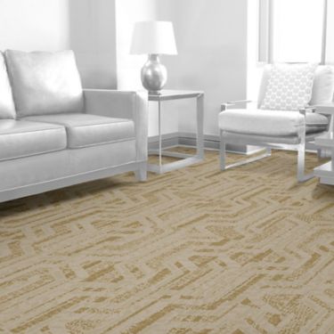 Interface PM18 plank carpet tile in seating area imagen número 1