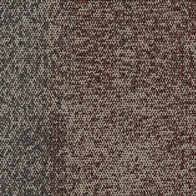 Pressed for Time Carpet Tile in Wine