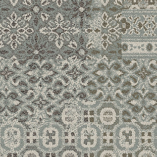 Rekindled carpet tile in Sage image number 4