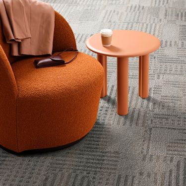 Interface Hop to It carpet tile in seating area image number 2