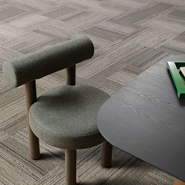 Interface Line Leader carpet tile in seating area image number 2
