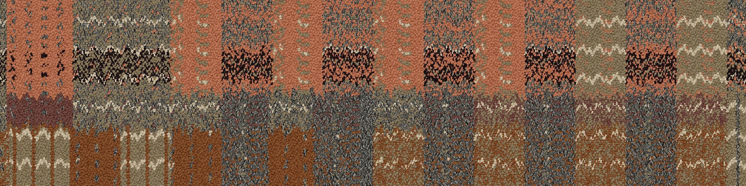 Social Fabric Carpet Tile In Spice image number 2