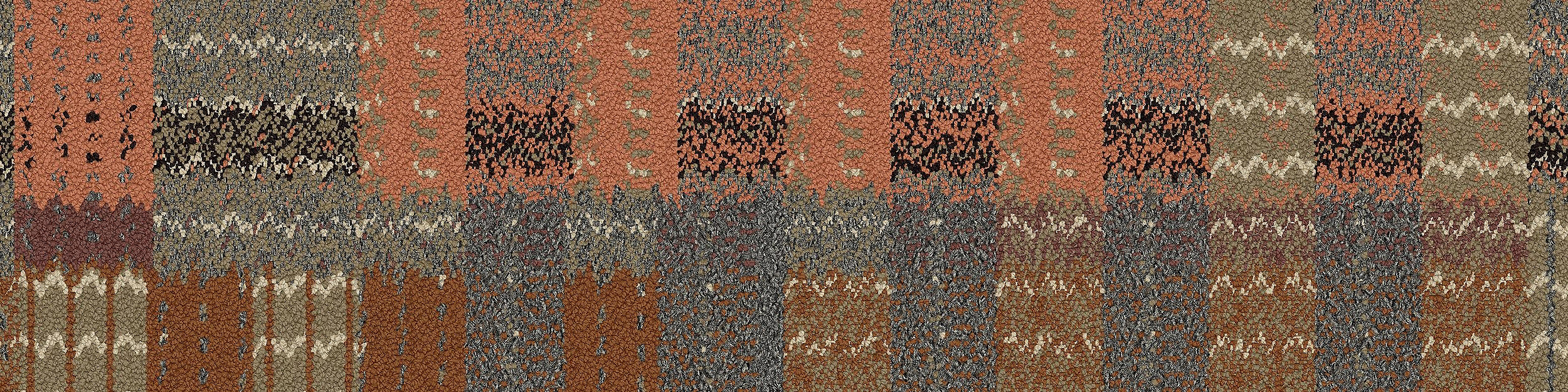 Social Fabric Carpet Tile In Spice imagen número 6