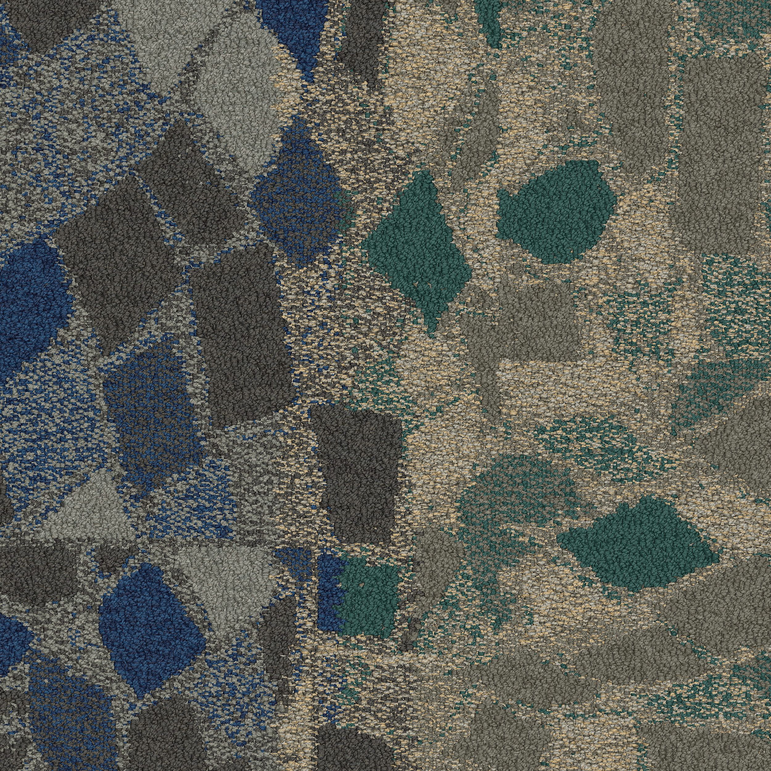Stone Course Carpet Tile In Tealstone número de imagen 1
